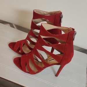 Steve Madden Red Cutout Heels
